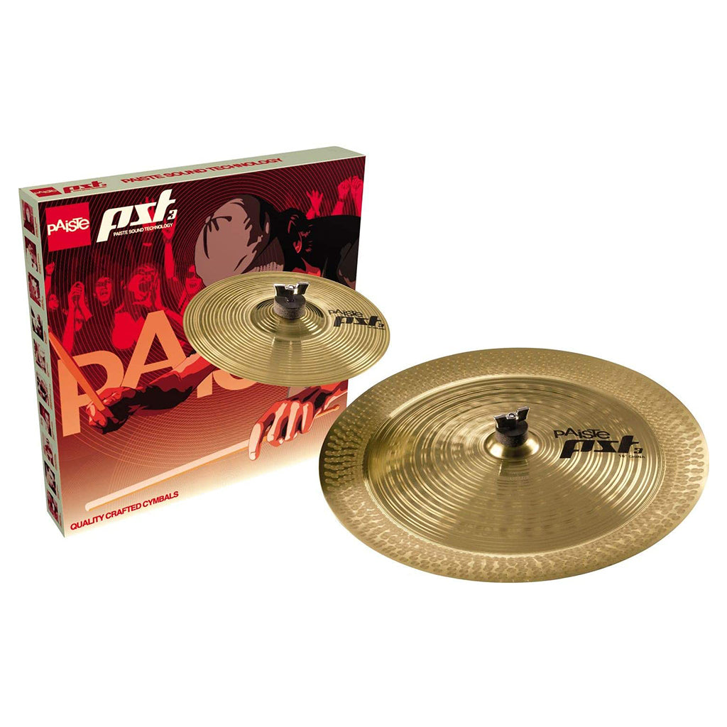 Paiste - PST3 Effects - Cymbal Pack - 10s, 18ch