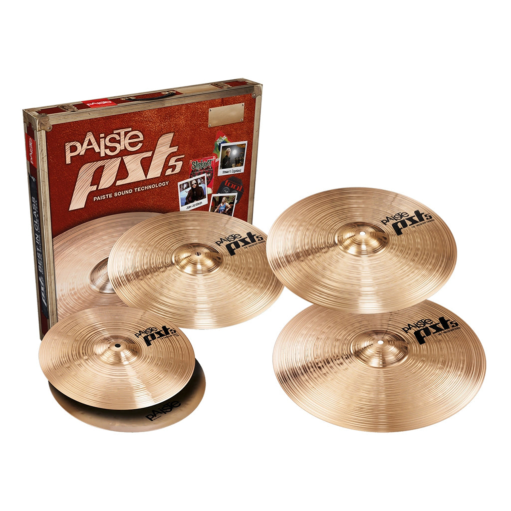 Paiste - PST5 Universal Cymbal Pack - 14/16/20+18