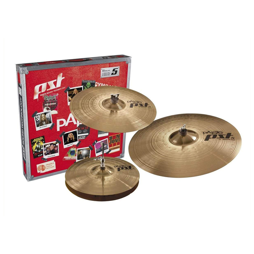 Paiste - PST 5 Universal Cymbal Set - 14/16/20