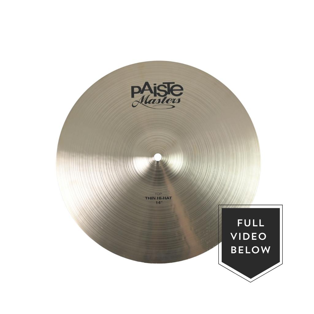 Paiste 14" Masters Thin Hi-Hats-Sky Music