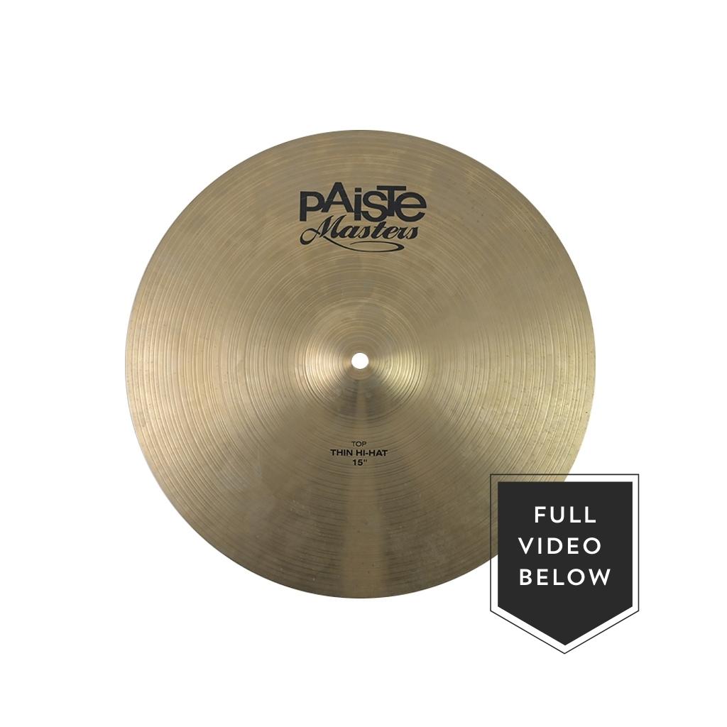 Paiste 15" Twenty Masters Thin Hi-Hats-Sky Music