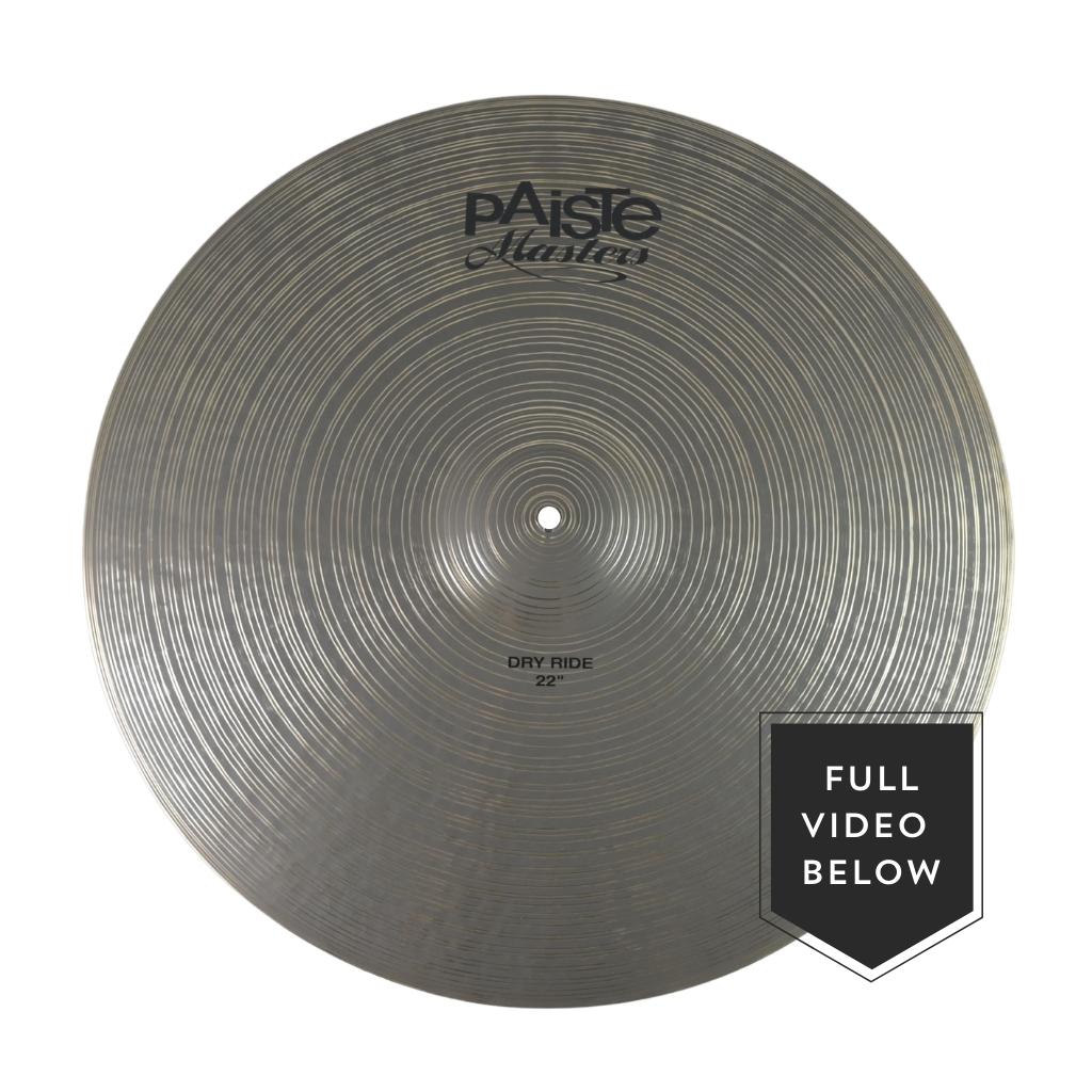 Paiste 22" Masters Dry Ride-Sky Music