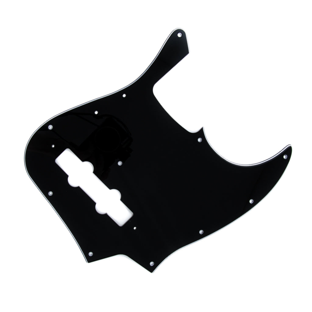 Fender Pure Vintage Pickguard Jazz Bass 70s 10 Hole Mount Black 3 Ply