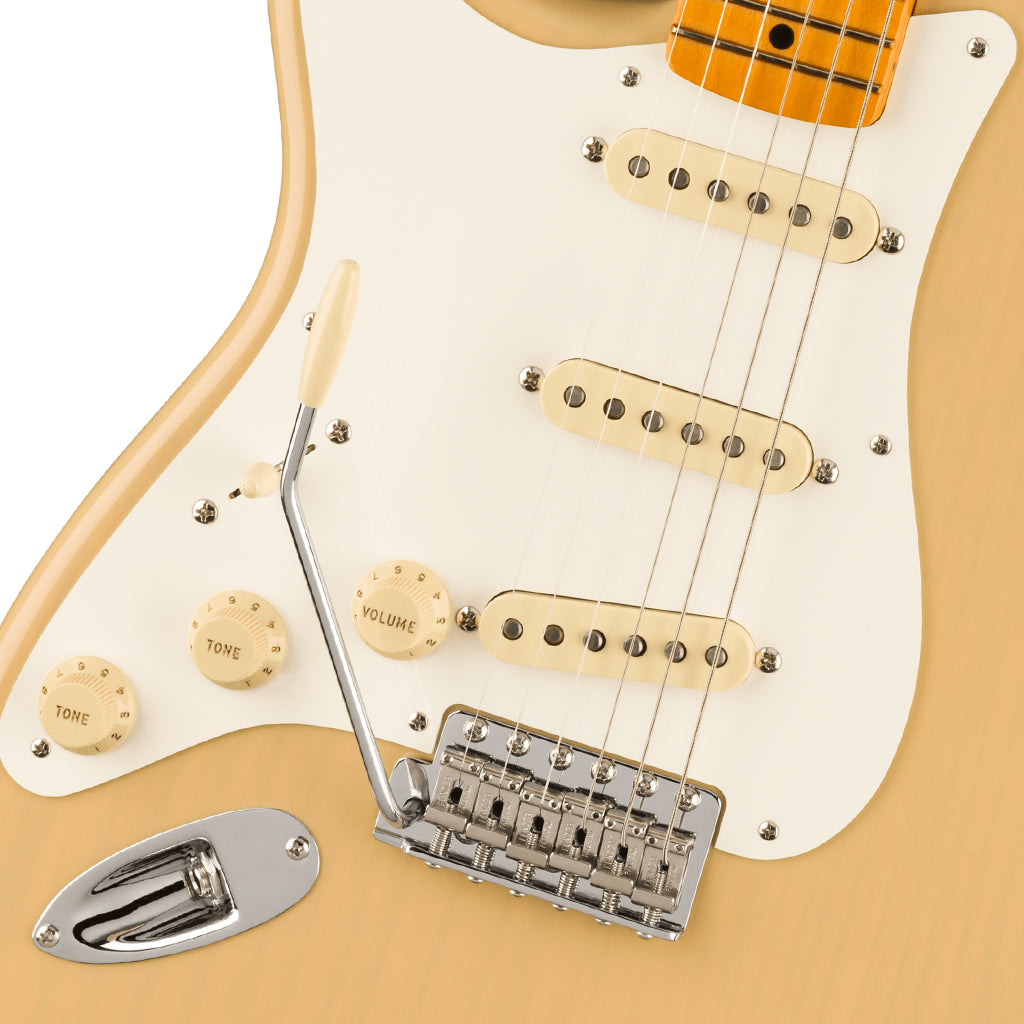 Fender American Vintage II 1957 Stratocaster® Left-Hand, Maple Fingerboard, Vintage Blonde-Sky Music