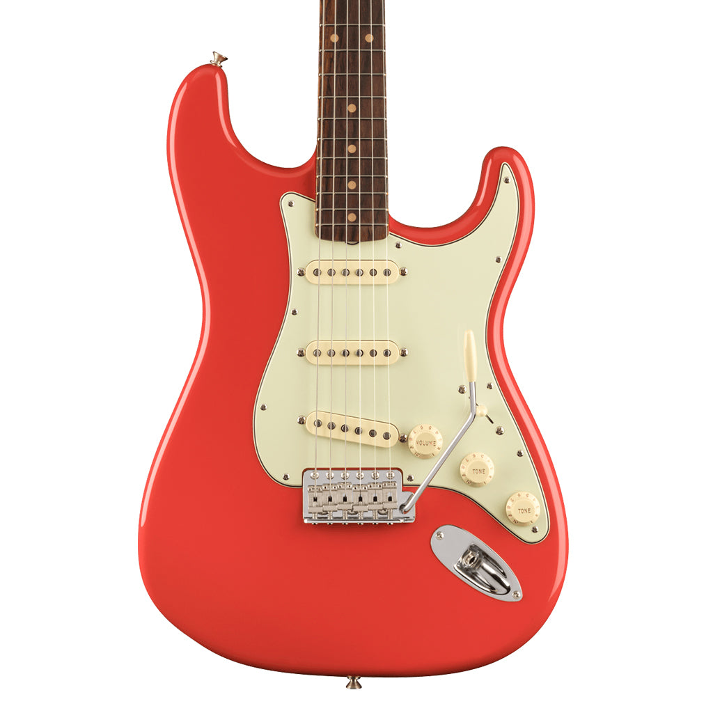 Fender American Vintage II 1961 Stratocaster Rosewood Electric Guitar - Fiesta Red sky music