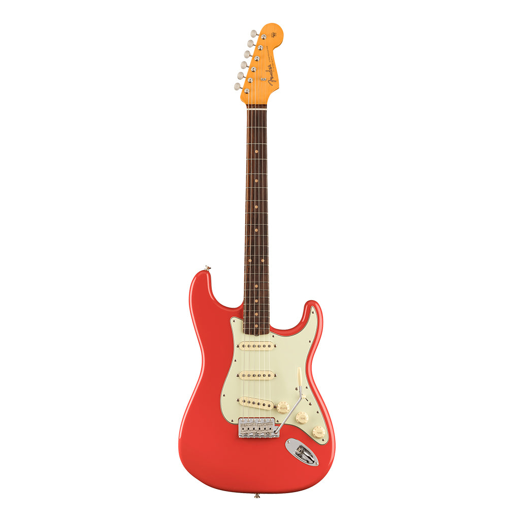 Fender American Vintage II 1961 Stratocaster Rosewood Electric Guitar - Fiesta Red