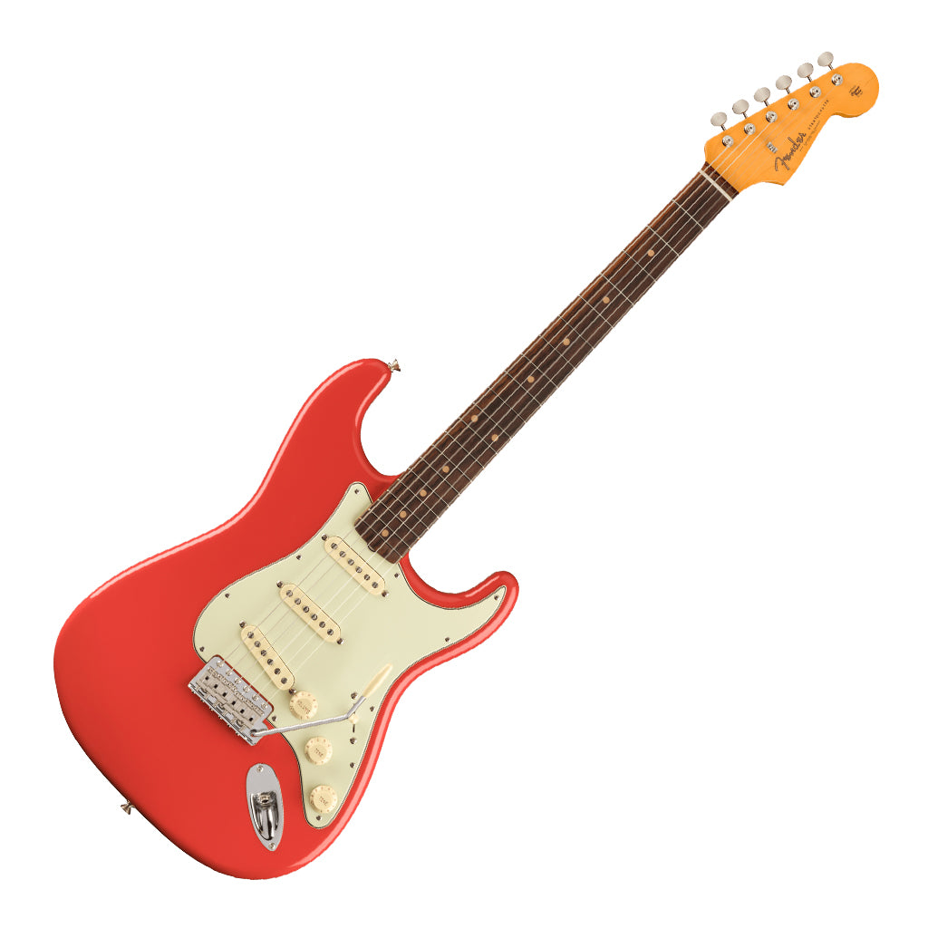 Fender American Vintage II 1961 Stratocaster Rosewood Electric Guitar - Fiesta Red