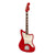 Fender American Vintage II 1966 Jazzmaster®, Rosewood Fingerboard, Dakota Red-Sky Music