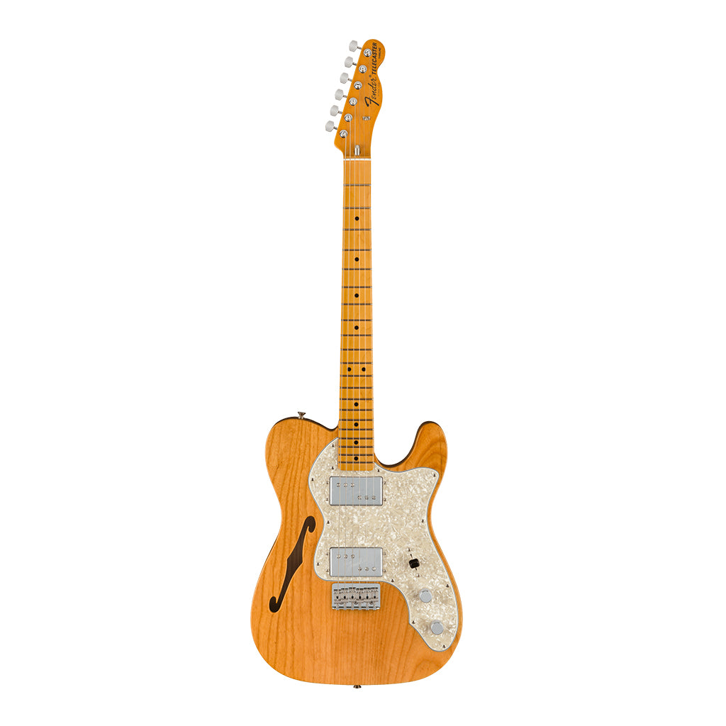 Fender American Vintage II 1972 Telecaster® Thinline, Maple Fingerboard, Aged Natural-Sky Music