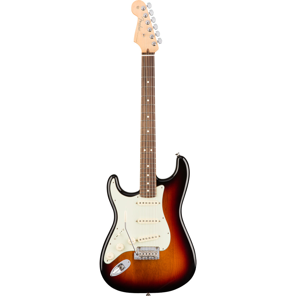 Fender American Professional Stratocaster Left Handed - 3 Tone Sunburst - Rosewood