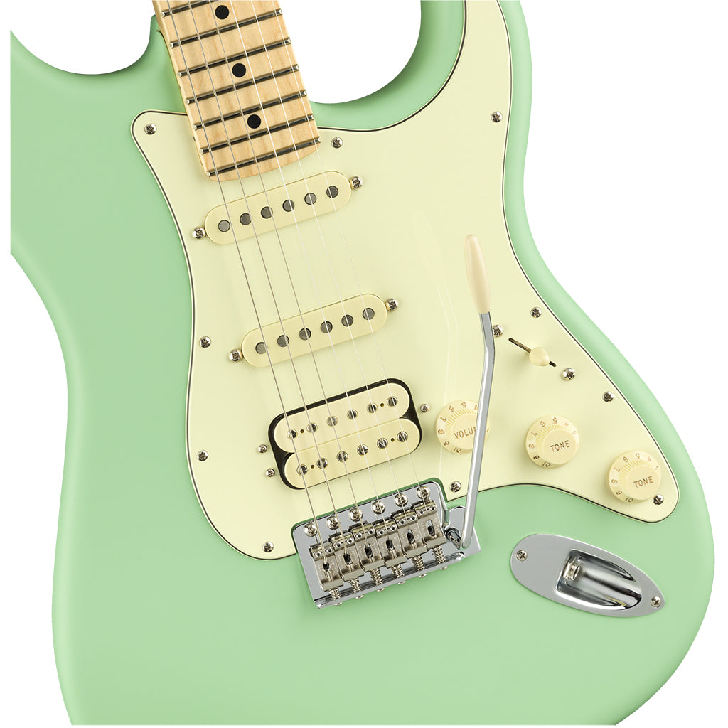 Fender American Performer Stratocaster HSS - Satin Surf Green - Maple Neck