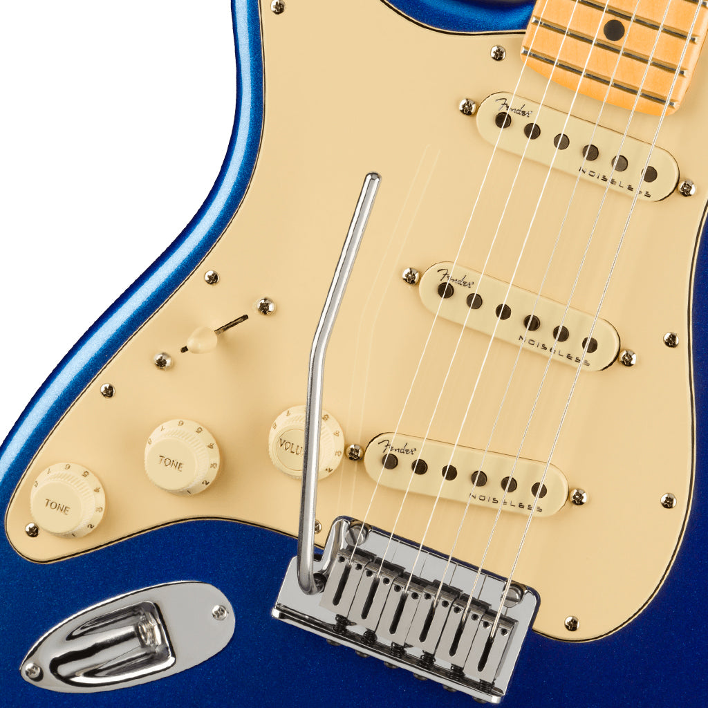 Fender American Ultra Stratocaster Left Hand Rosewood Fingerboard Cobra Blue