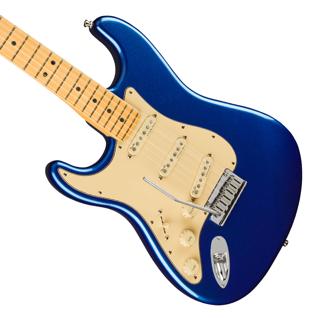 Fender American Ultra Stratocaster Left Hand Rosewood Fingerboard Cobra Blue