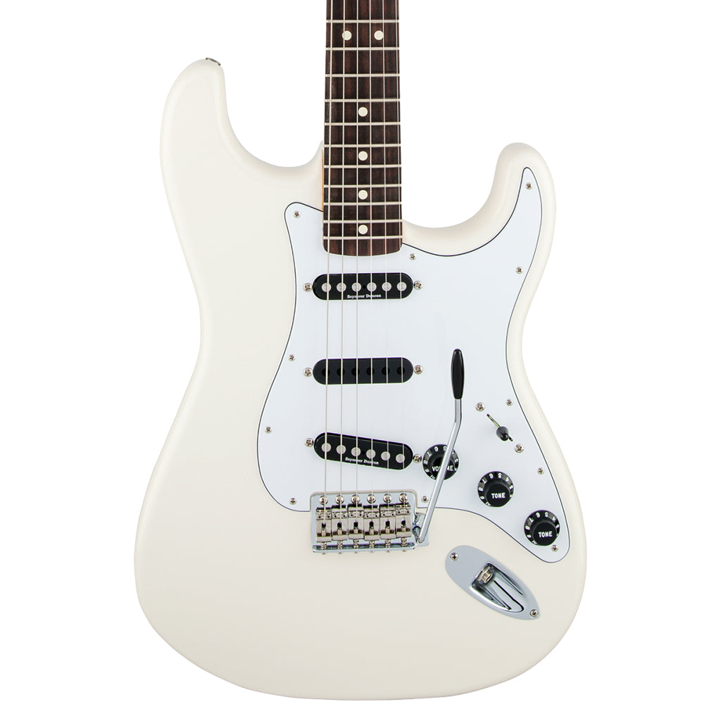 Fender Ritchie Blackmore Stratocaster Scalloped Rosewood Fingerboard Olympic White