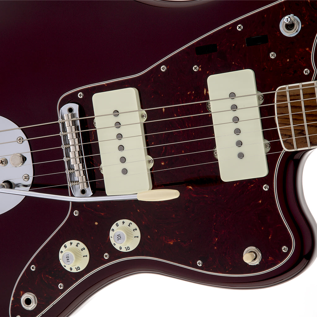 Fender Troy Van Leeuwen Jazzmaster - Oxblood - Bound Rosewood Fretboard - Pickups