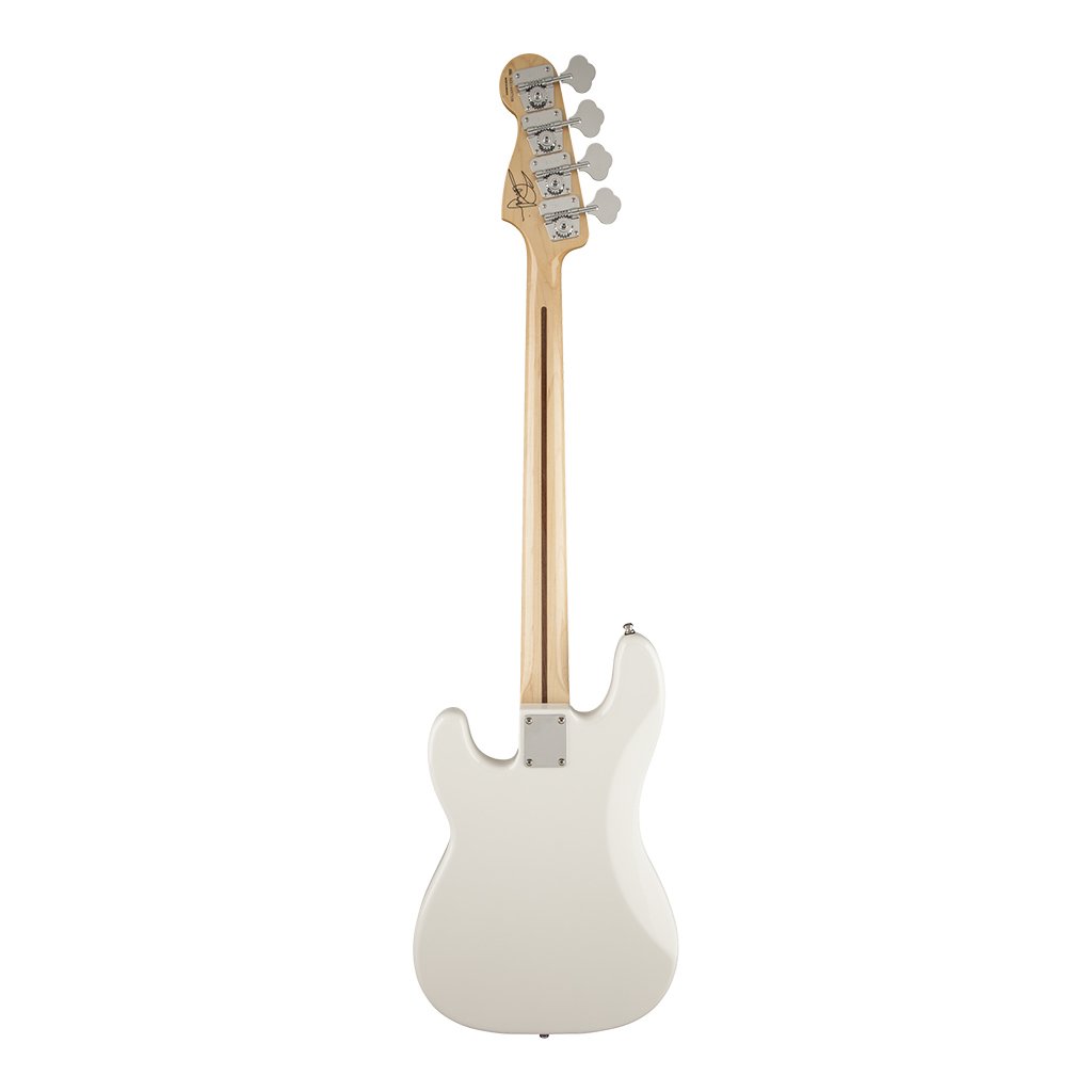 Fender Steve Harris Signature Precision Bass - Olympic White - Maple Neck