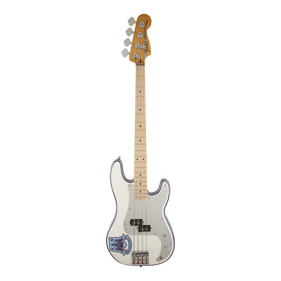 Fender Steve Harris Signature Precision Bass - Olympic White - Maple Neck