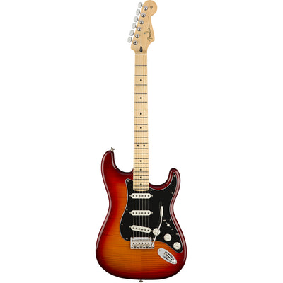 Fender Player Plustop Stratocaster - Aged Cherry Burst - Maple Neck
