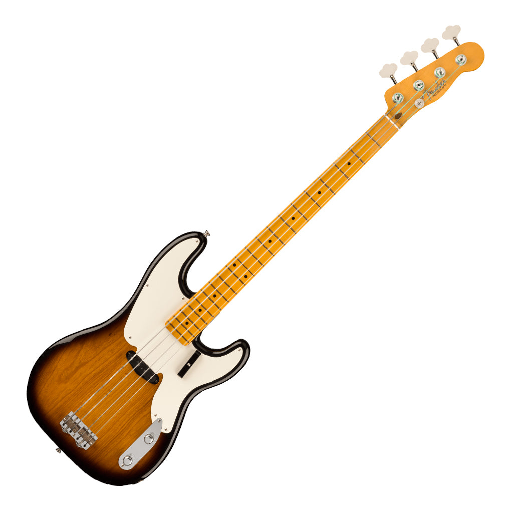 Fender American Vintage II 1954 Precision Bass®, Maple Fingerboard, 2-Color Sunburst-Sky Music