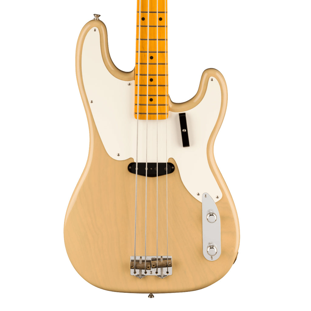 Fender American Vintage II 1954 Precision Bass®, Maple Fingerboard, Vintage Blonde-Sky Music