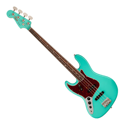 Fender American Vintage II 1966 Jazz Bass® Left-Hand, Rosewood Fingerboard, Sea Foam Green-Sky Music