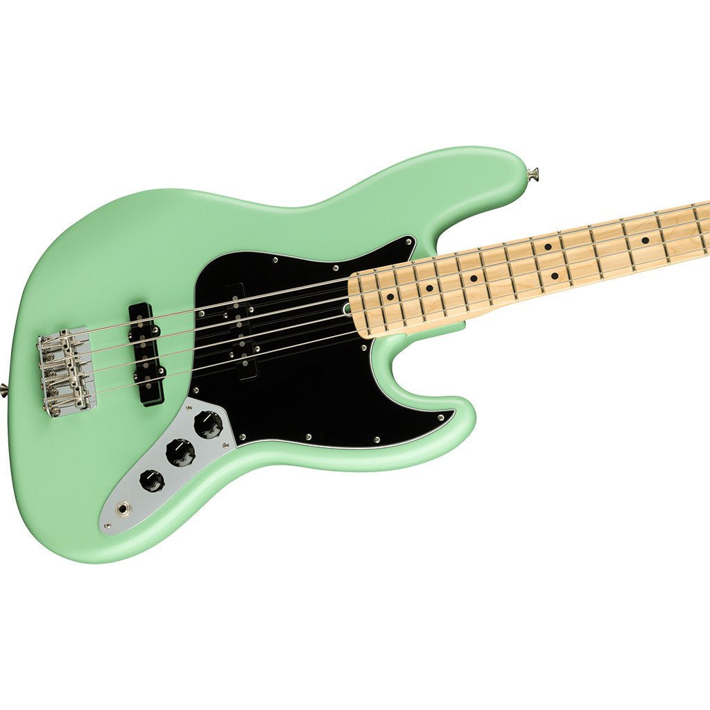 Fender American Performer Jazz Bass - Maple - Satin Surf Green