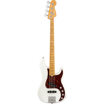 Fender American Ultra Precision Bass - Arctic Pearl - Maple Neck
