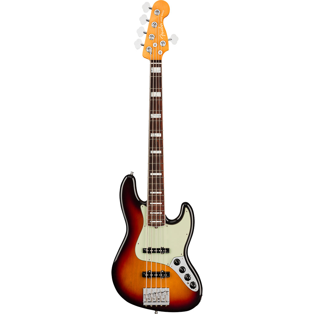 Fender American Ultra Jazz Bass V - Ultraburst - Rosewood Fretboard