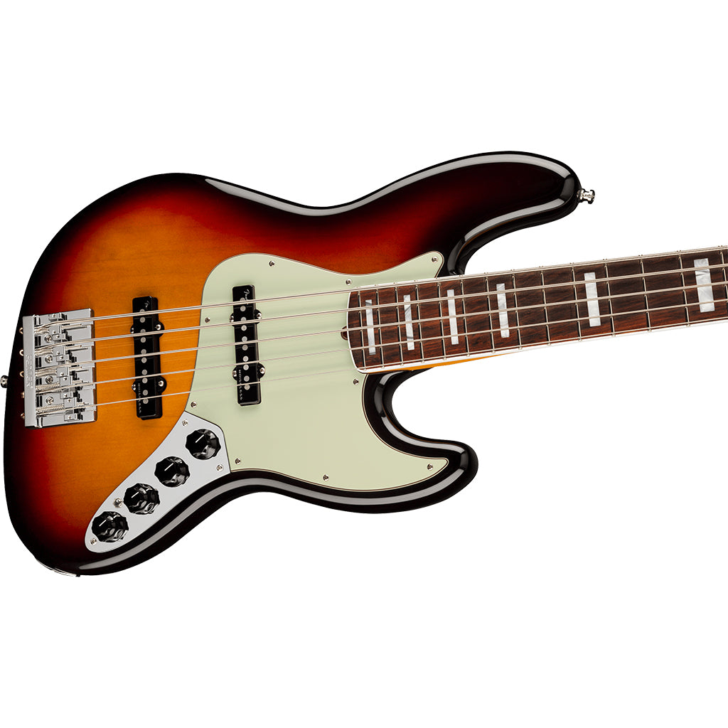 Fender American Ultra Jazz Bass V - Ultraburst - Rosewood Fretboard