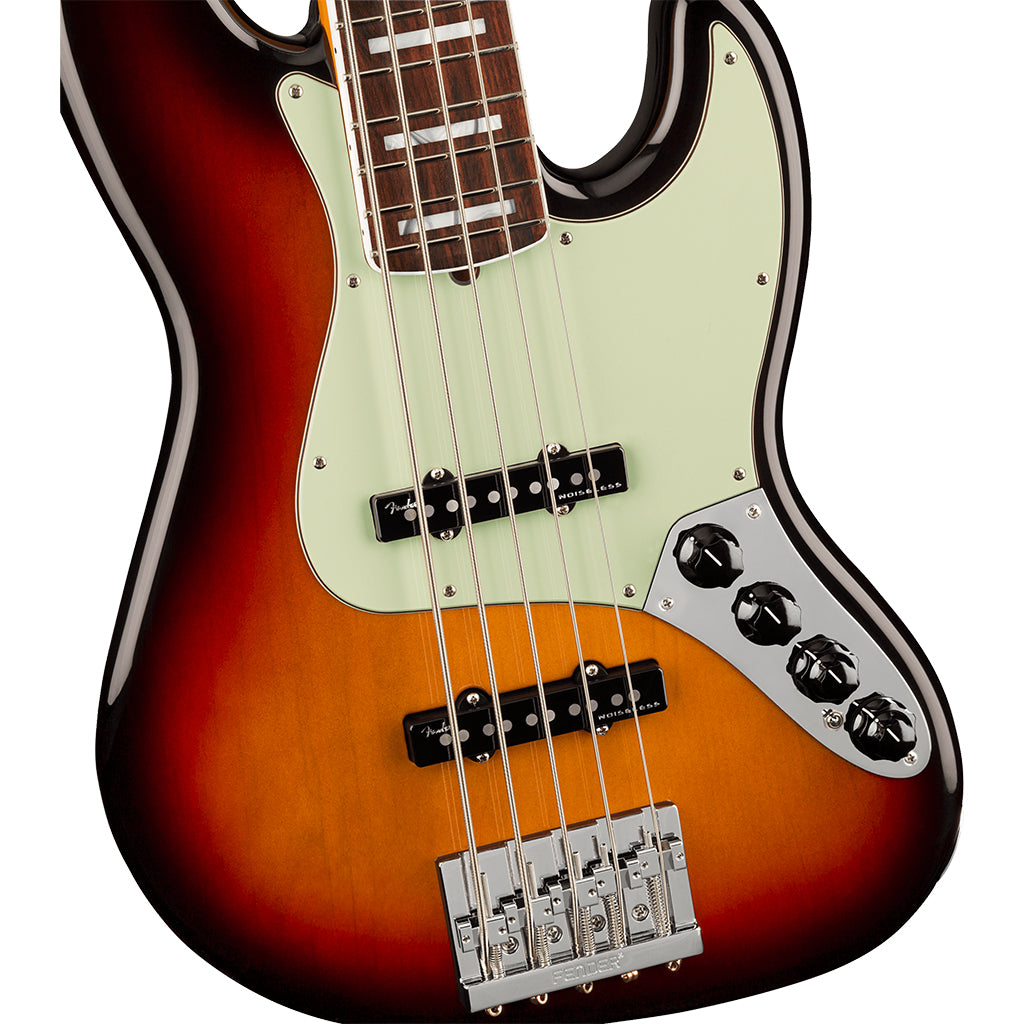 Fender American Ultra Jazz Bass V - Ultraburst - Rosewood Fretboard