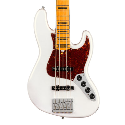 Fender American Ultra Jazz Bass V Maple Neck Arctic Pearl