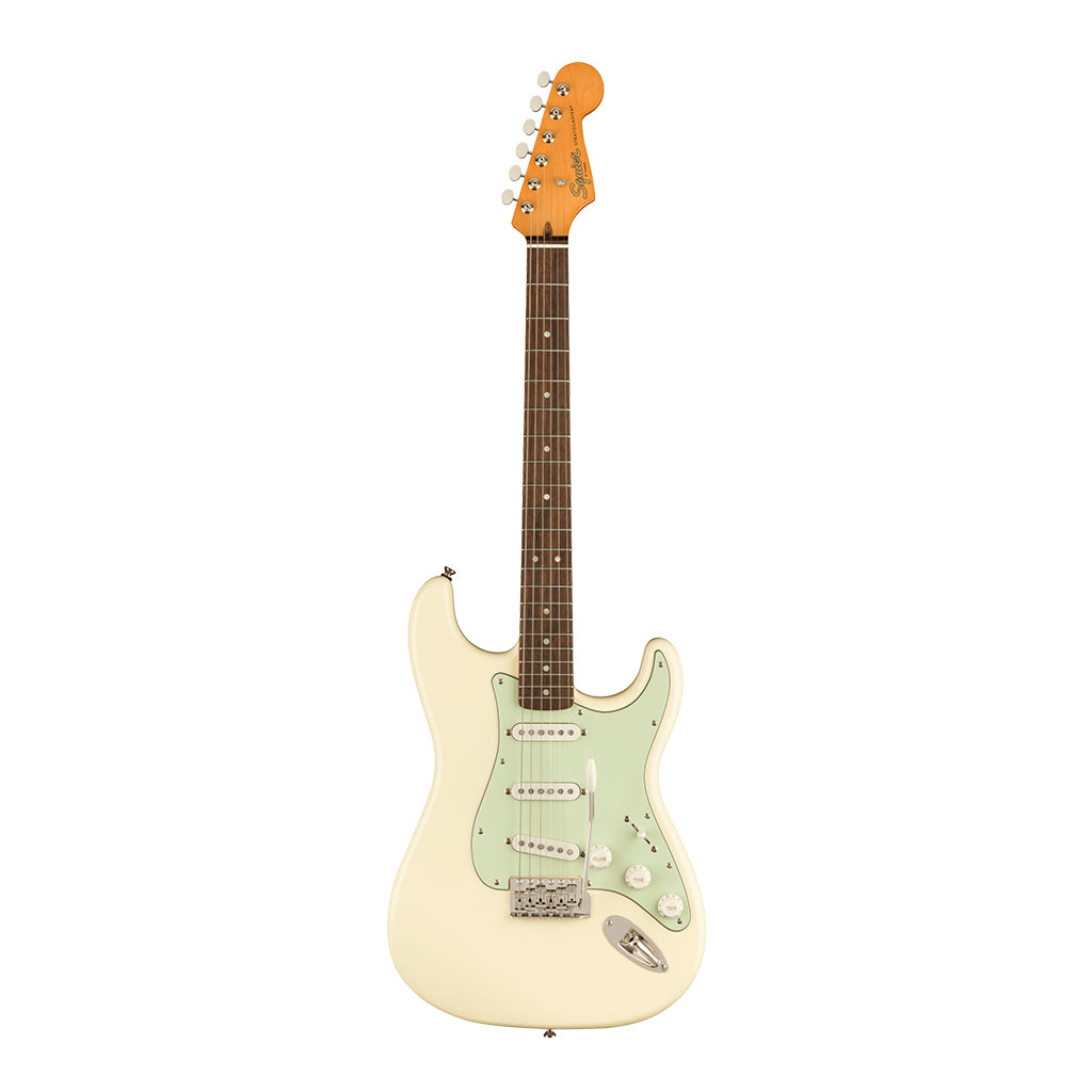 Squier FSR Classic Vibe 60s Stratocaster Laurel Fingerboard Mint Pickguard Olympic White