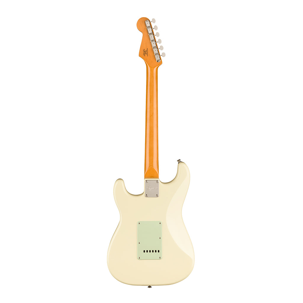 Squier FSR Classic Vibe 60s Stratocaster Laurel Fingerboard Mint Pickguard Olympic White