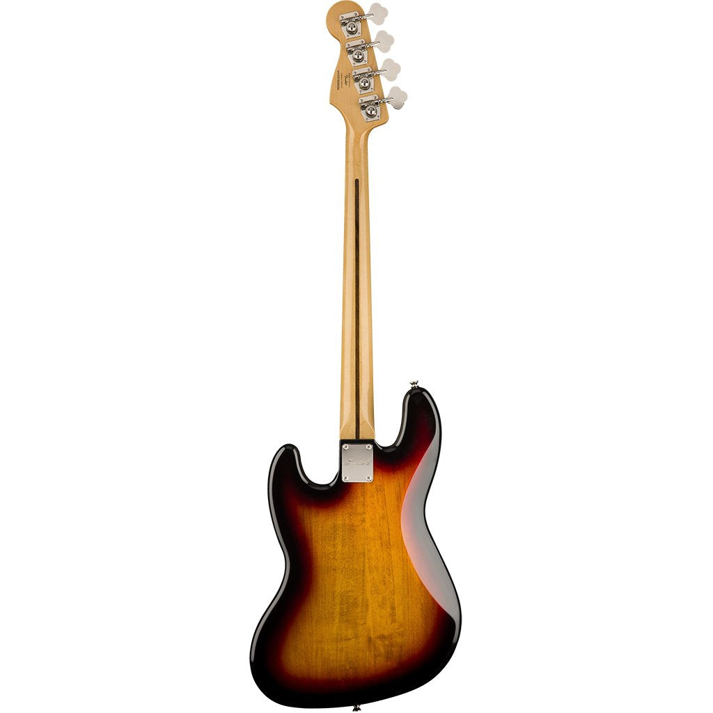 Squier Classic Vibe 60s Jazz Fretless Bass - 3 Tone Sunburst - Laurel Fretboard