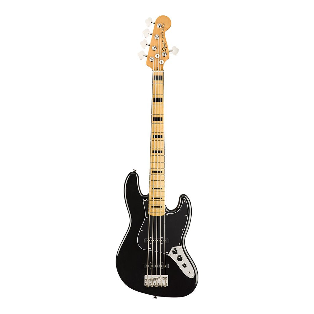 Squier Classic Vibe 70's Jazz Bass V - Black - Maple