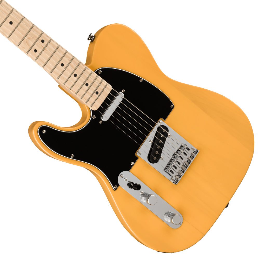 Squier Affinity Series Telecaster Left Handed Maple Fingerboard BPG Butterscotch Blonde