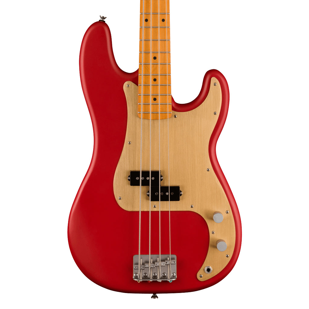 Squier 40th Anniversary Precision Bass Edition MN Satin Dakota Red
