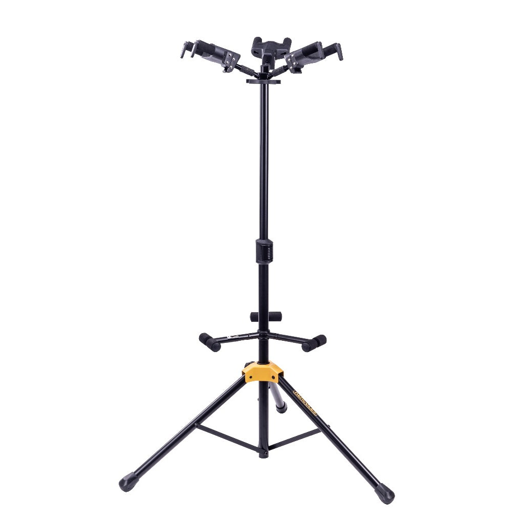 Hercules 05 GS432BPLUS Auto Grab Triple Guitar Stand with rest MC6