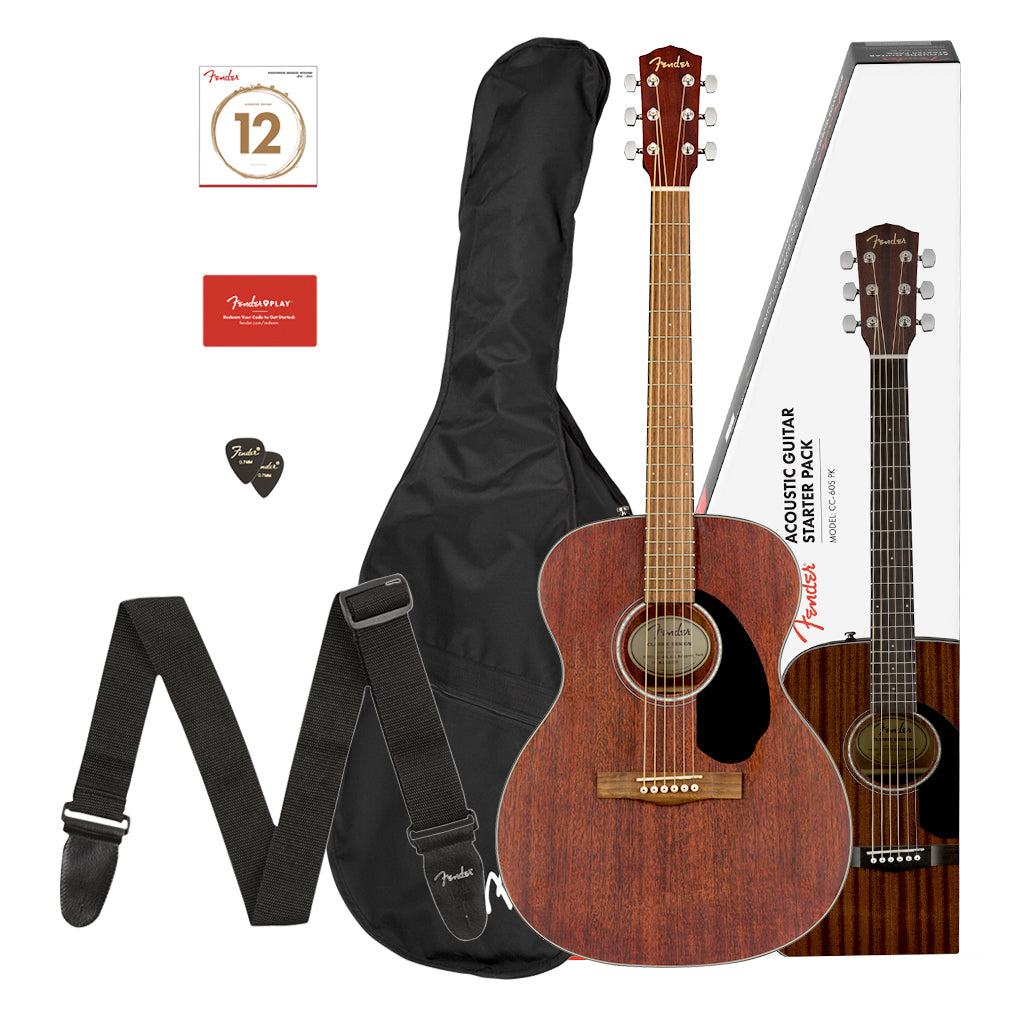 Fender CC 60S Concert Pack V2 All Mahogany