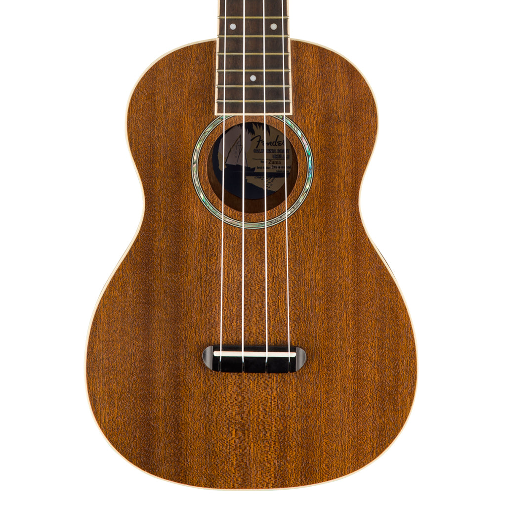 Fender Zuma Concert Ukulele Walnut Fingerboard Natural