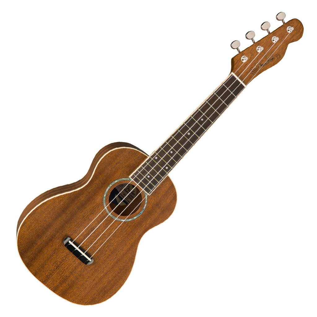 Fender Zuma Concert Ukulele Walnut Fingerboard Natural