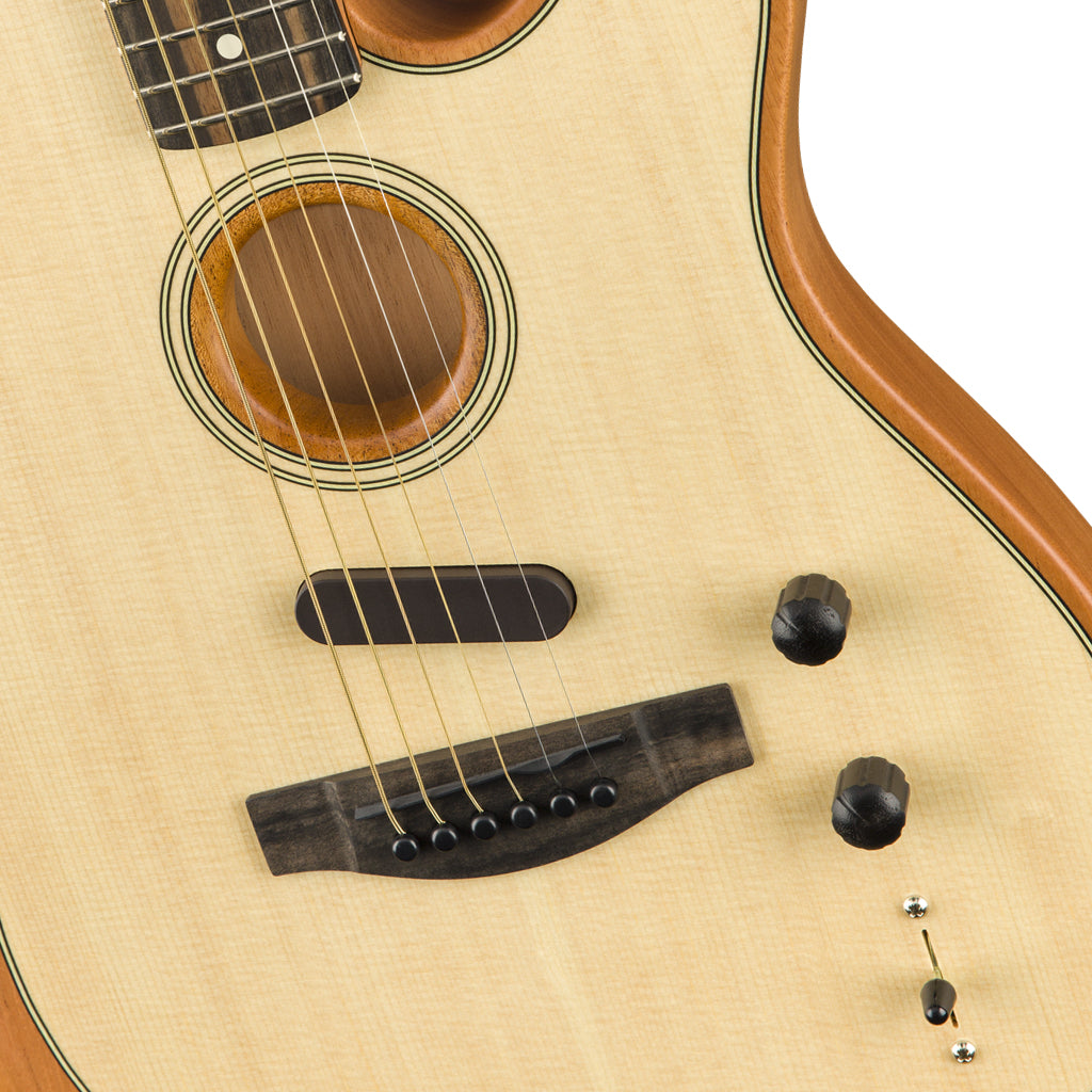 Fender American Acoustasonic Telecaster Ebony Fingerboard Natural