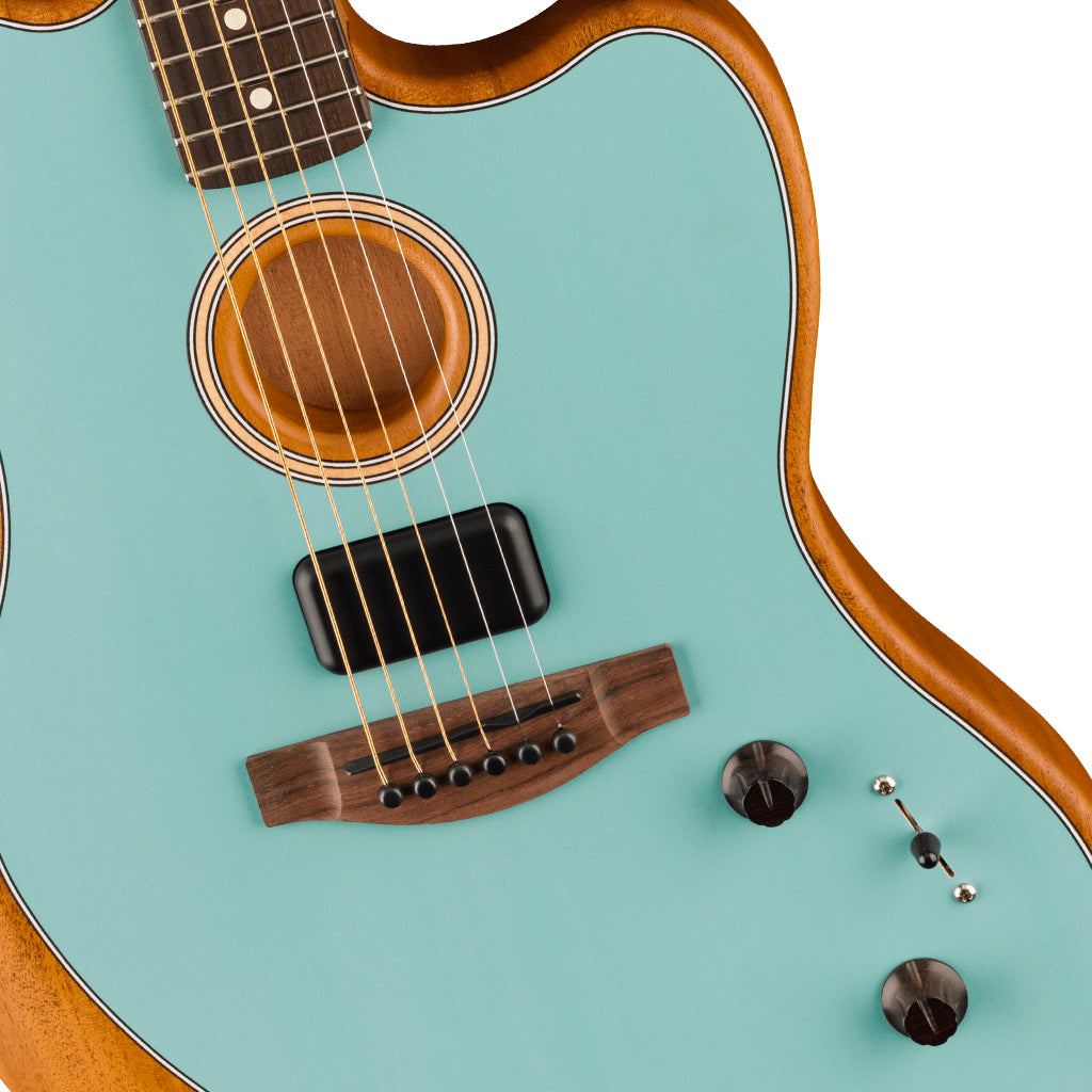 Fender Acoustasonic Player Jazzmaster Rosewood Fingerboard Ice Blue