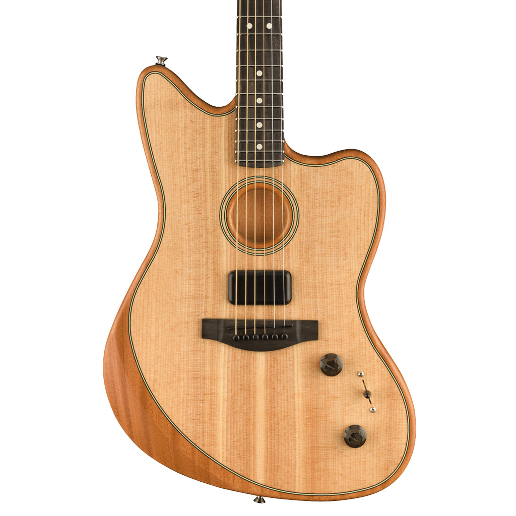 Fender American Acoustasonic® Jazzmaster®, Natural, Ebony