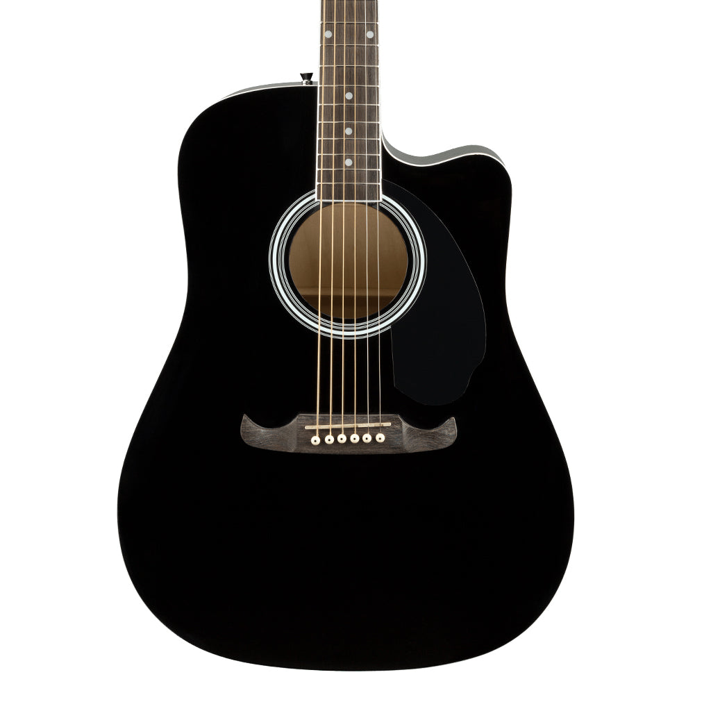 Fender FA 125CE Dreadnought Walnut Fingerboard Black