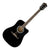 Fender FA 125CE Dreadnought Walnut Fingerboard Black