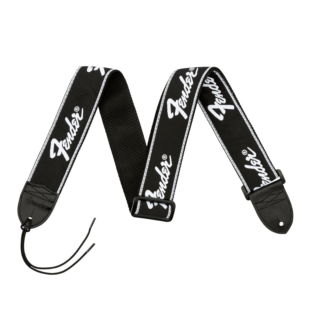Fender Running Logo Strap Black