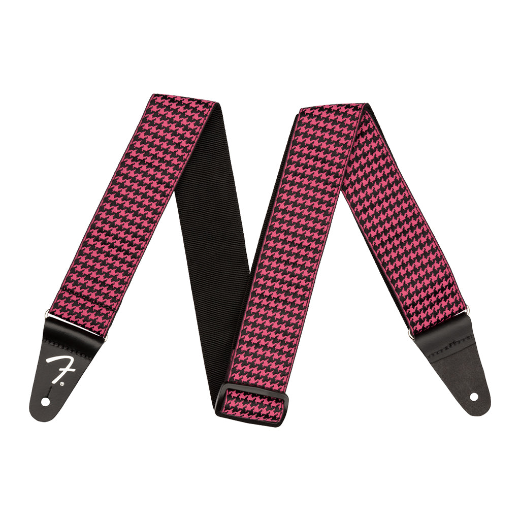 Fender Houndstooth Strap Pink