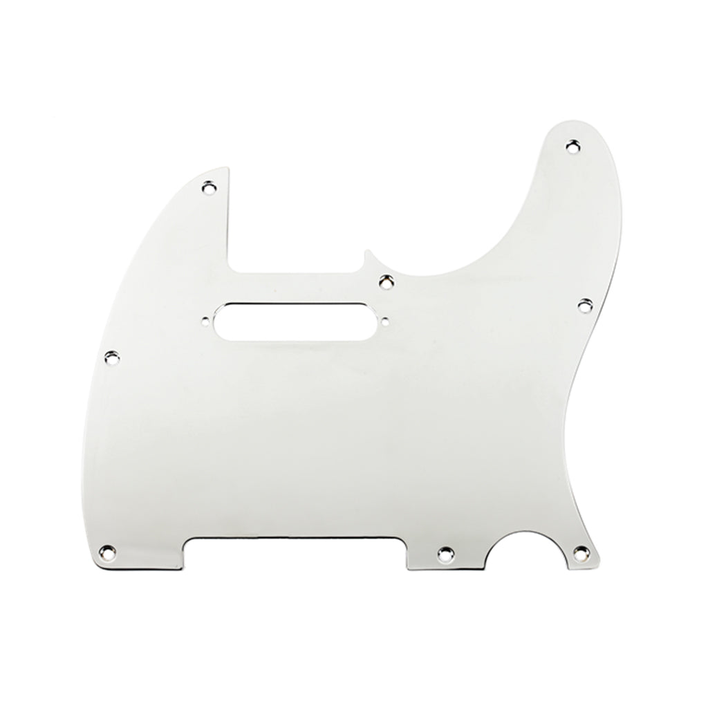 Fender Pickguard Telecaster 8 Hole Mount Chrome Plated 1 Ply