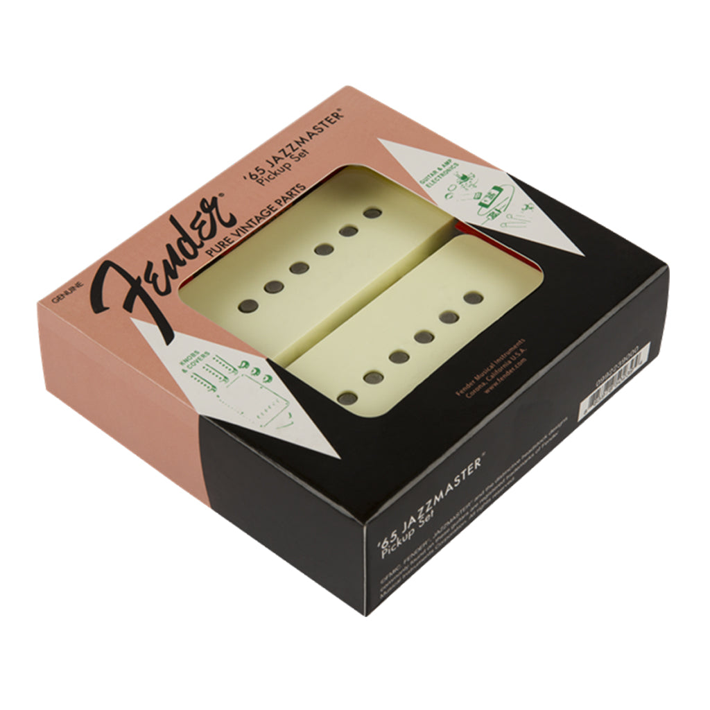 Fender Pure Vintage 65 Jazzmaster Pickup Set Vintage White 2